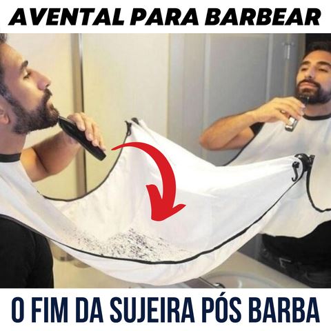 Avental para barbear e evitar sujeira - ClearBrutus