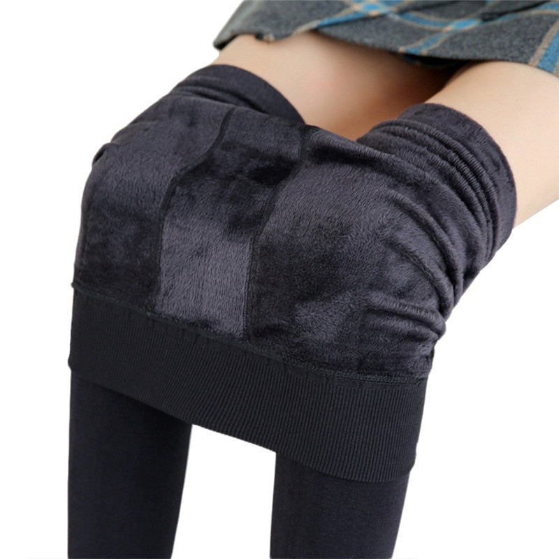 Calça Legging com Forro em Veludo Quente para Inverno HotLegging - Coleção 2022