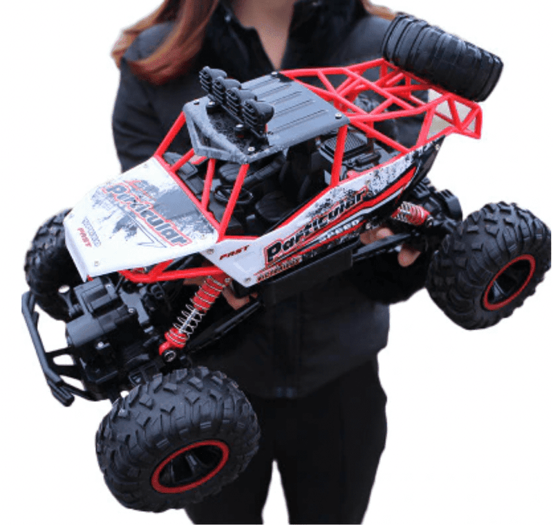 Carrinho de Controle Remoto Tração 4x4 - Metal Crawler