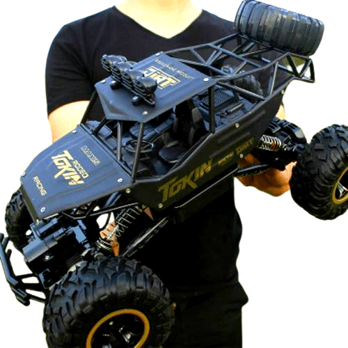 Carrinho de Controle Remoto Tração 4x4 - Metal Crawler