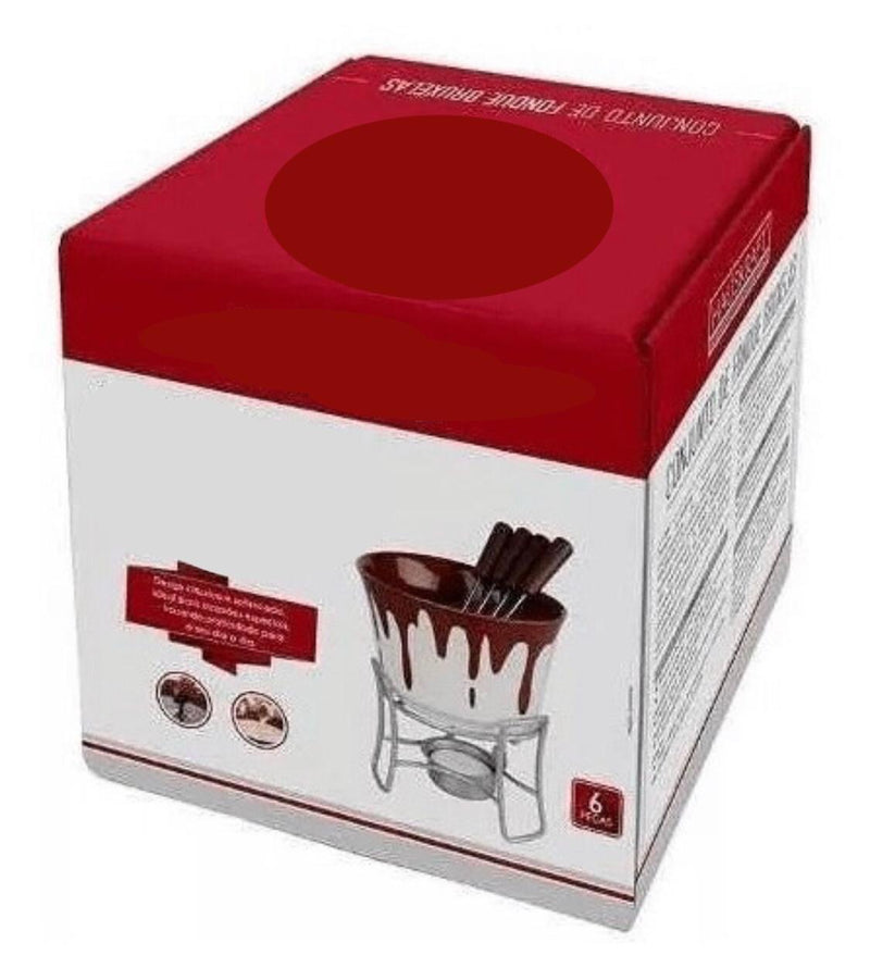 Conjunto Fondue Chocolate 6 Pcs - Mousse