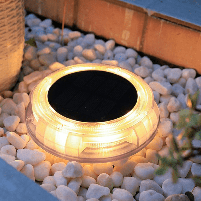 Kit com 4 Luminárias de Led Solar para Jardim À Prova d' Água - GardenLed