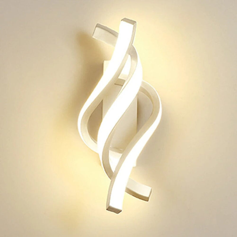 Luminária Arandela de LED para Parede Minimalista - Espiral Triplo Lines