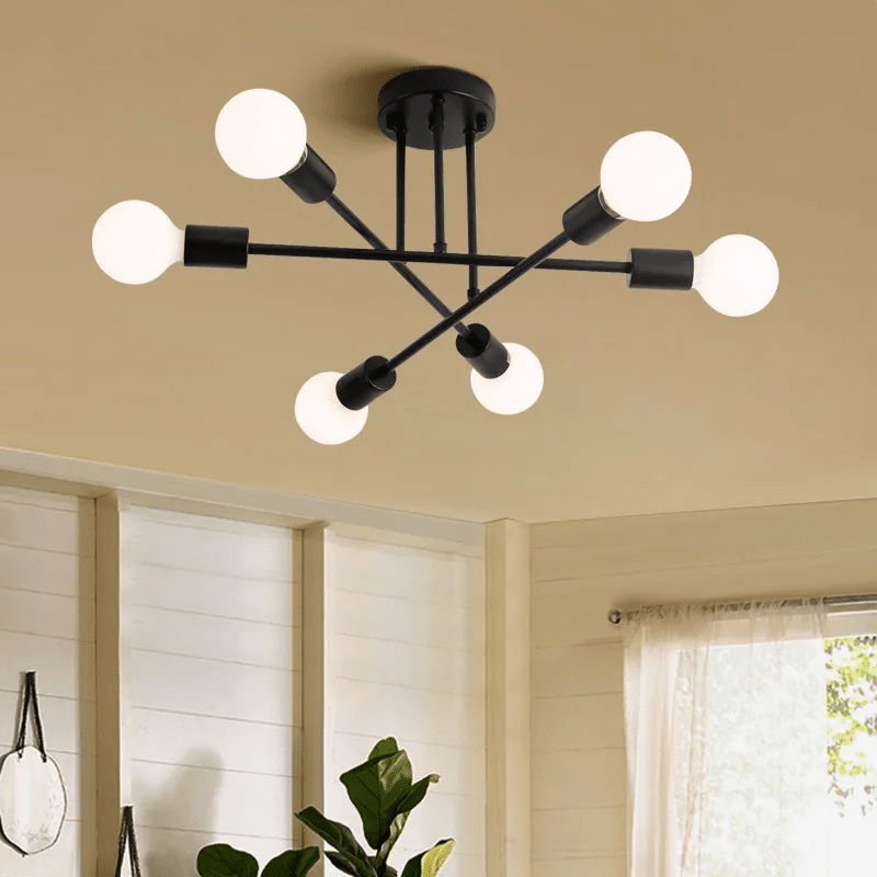 Lustre Moderno Estilo Industrial - Atomo Lux