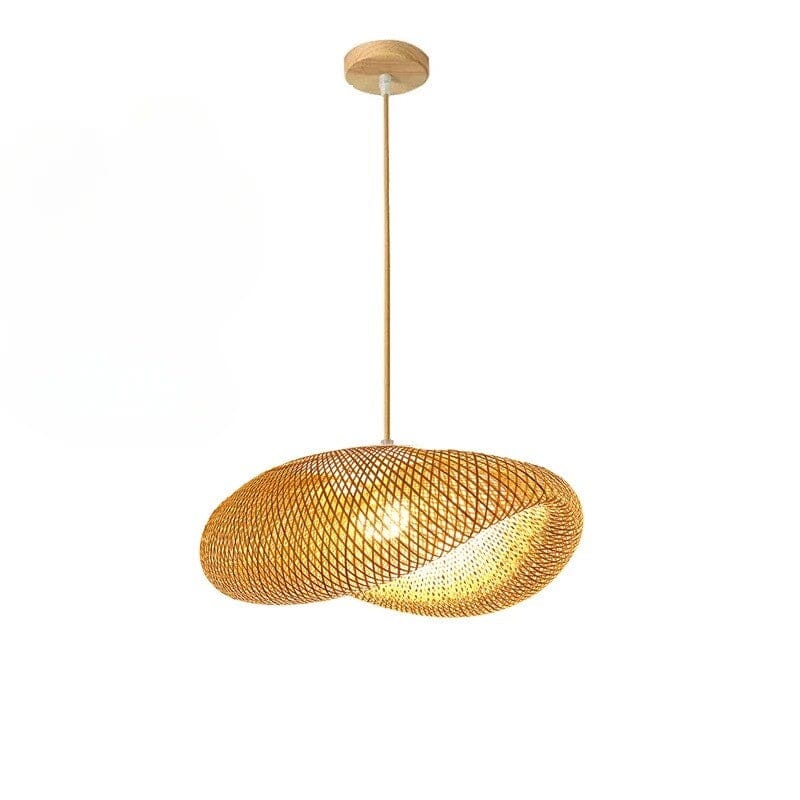 Lustre Pendente de Bambu - Quancim Lux