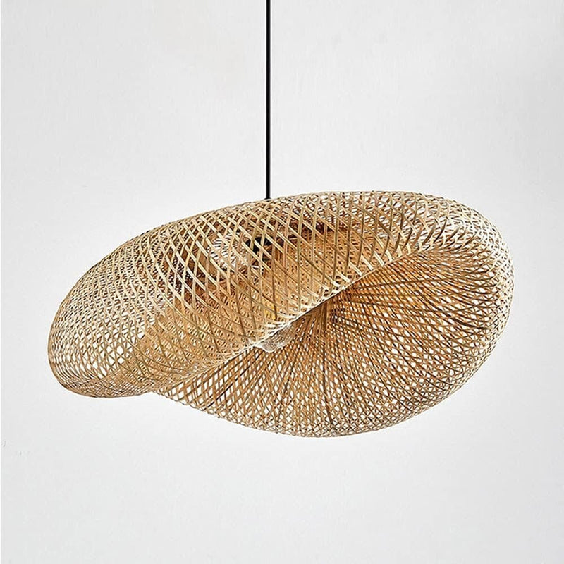 Lustre Pendente de Bambu - Quancim Lux