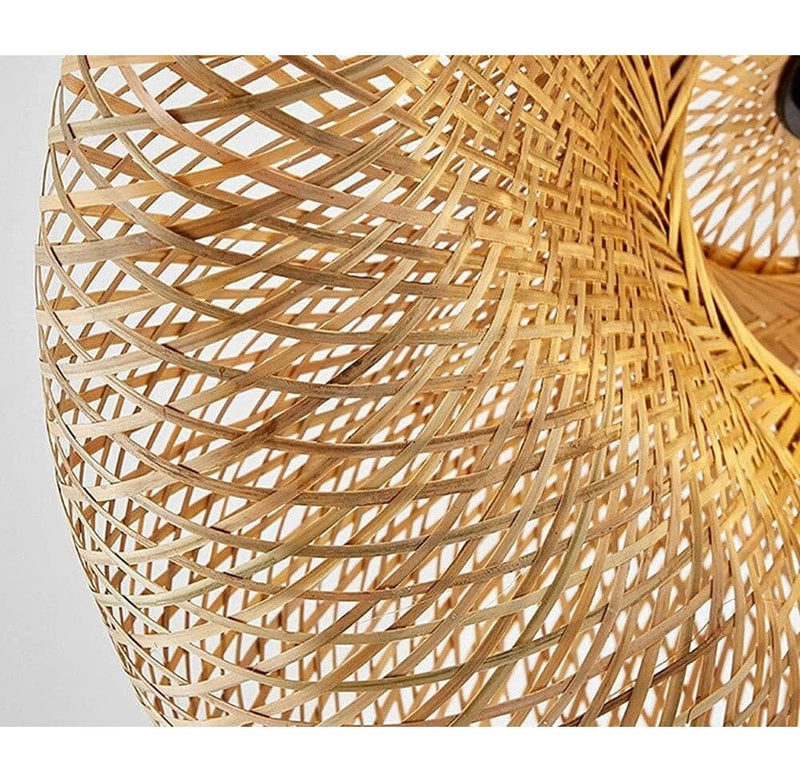 Lustre Pendente de Bambu - Quancim Lux