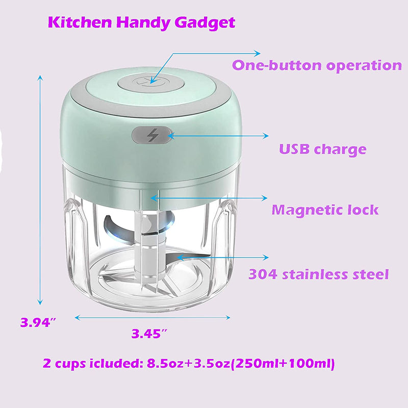 Mini Porcessador Elétrico - Multiuso Automático