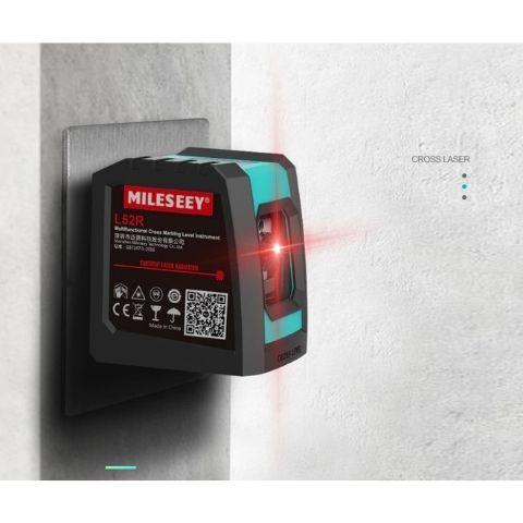 Nível a Laser Recarregável com Tripé, Bolsa e Suporte - L52RT Profissional