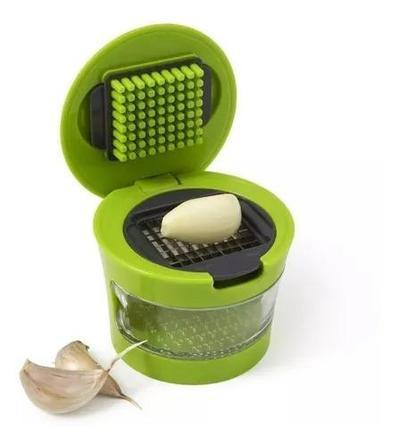 Triturador De Alho Fatiador Picador Garlic Chopper Tempero